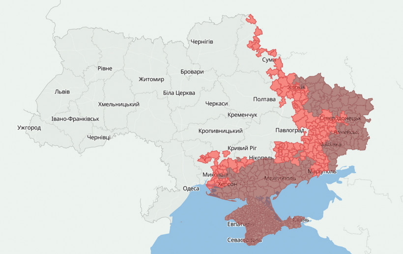 В Україні розширили перелік тимчасово окупованих територій