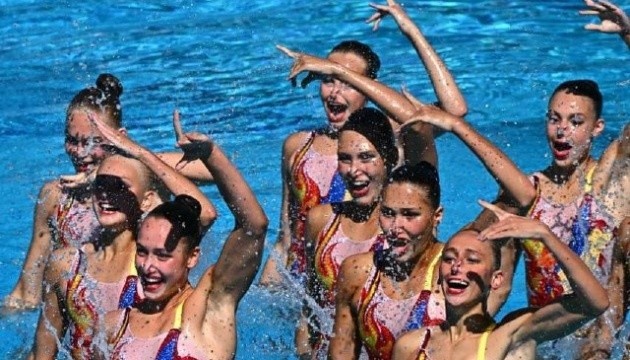 Украина добыла «золото» ЧМ по артистическому плаванию в хайлайте