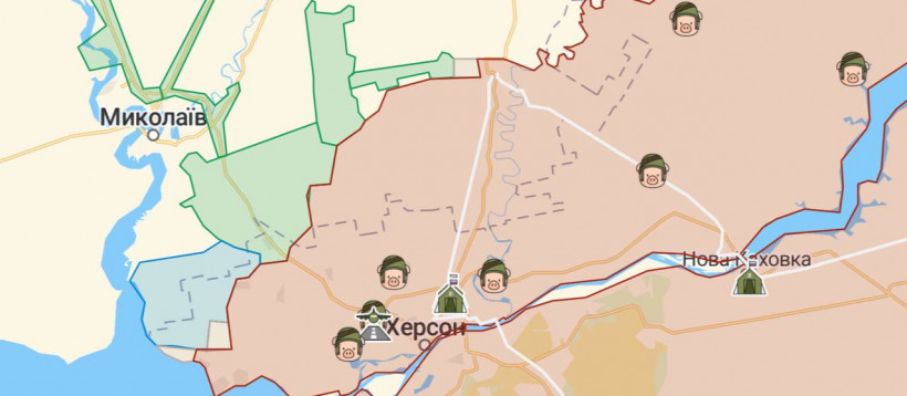 ЗСУ відкинули окупантів з першої лінії оборони у Херсонській області