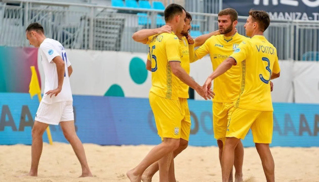 Сборная Украины по пляжному футболу проиграла Испании в отборе Евролиги-2022