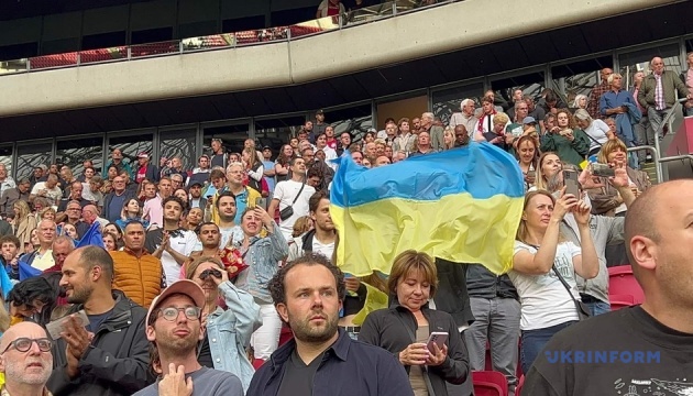 В Нидерландах прошел благотворительный футбольный матч в поддержку Украины