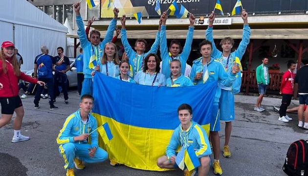 Украина завоевала 18 медалей на Европейском юношеском олимпийском фестивале