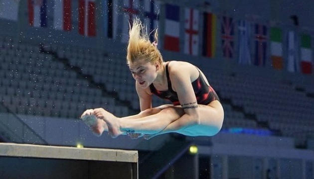 Украинка Лыскун завоевала серебряную медаль ЧЕ в прыжках в воду с вышки
