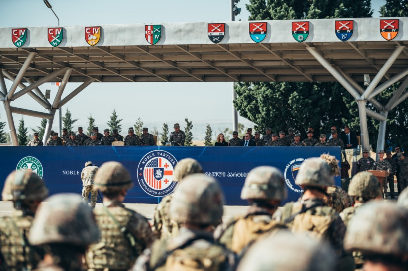 В Грузии начались многонациональные военные учения с участием Украины
