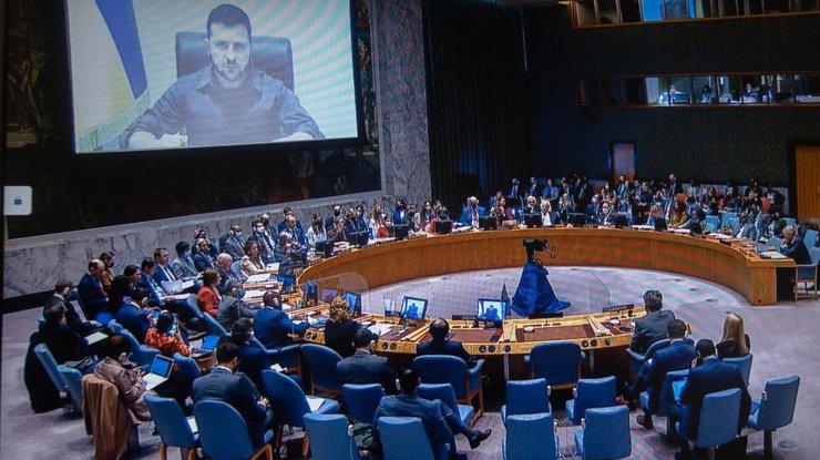 Зеленський виступить на засіданні Ради Безпеки ООН