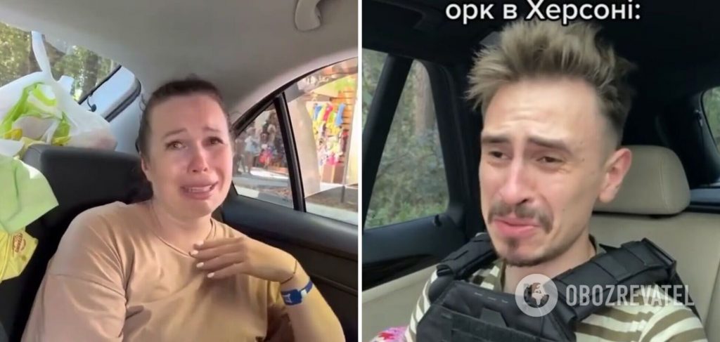 Украинский ведущий сделал пародию на россиянку с Алушты на фоне сообщений о контрнаступлении ВСУ на юге: вообще не хочу из Херсона уплывать 