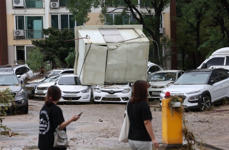 Тайфун «Хиннамнор» нанес значительные разрушения в Южной Корее