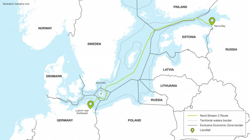 Данія повідомила про "величезний витік" газу з "Північних потоків"