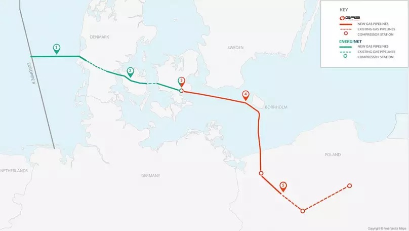 У Польщі відкрили газопровід Baltic Pipe, який постачатиме газ з Норвегії 