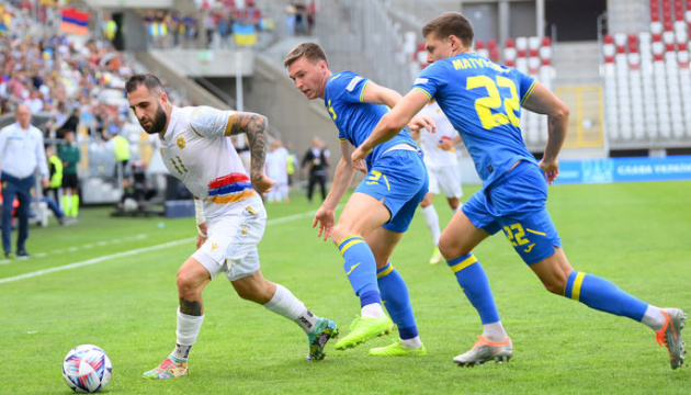 Сборная Украины сегодня сыграет с Арменией в Лиге наций УЕФА