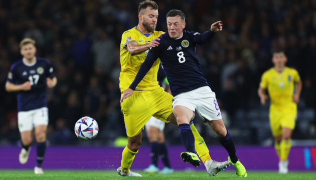 Букмекеры дали прогноз на матч Украина - Шотландия