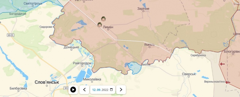 Карта бойових дій в Україні: що відбувається 13 вересня 