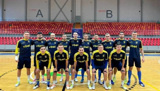 Украинские футзалисты стартуют в отборе чемпионата мира 2024 года