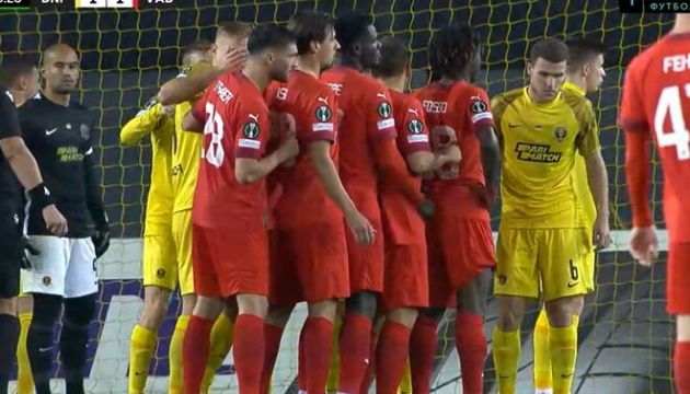 «Днепр-1» сыграл вничью с «Вадуцем» в Лиге конференций УЕФА