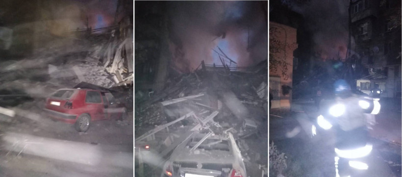 Ворог завдав масового ракетного удару по Запоріжжю: зруйновано будинки, під завалами люди (фото)