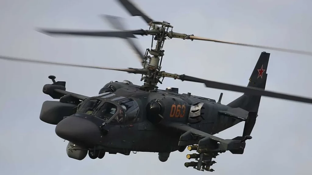 В России самоуничтожились два ударных вертолета