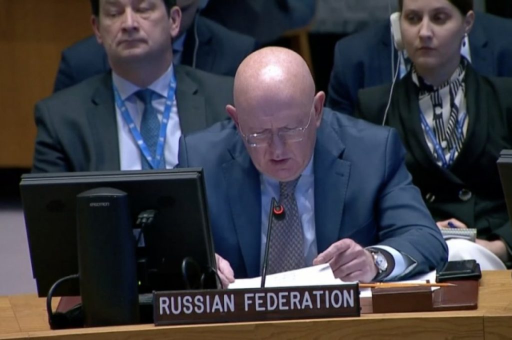 Постпред РФ в ООН обвинил ПВО Украины и американские ракеты в гибели мирных граждан