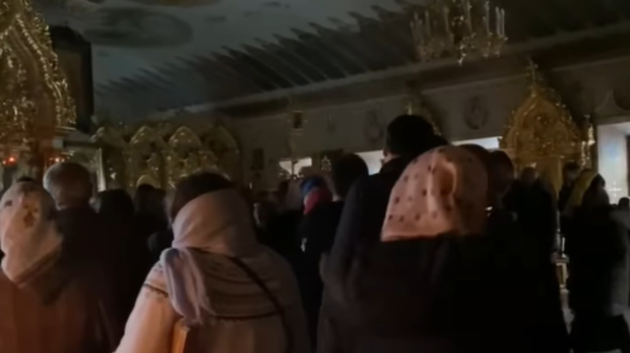 В Киеве-Печерской лавре продолжают молиться за оккупантов