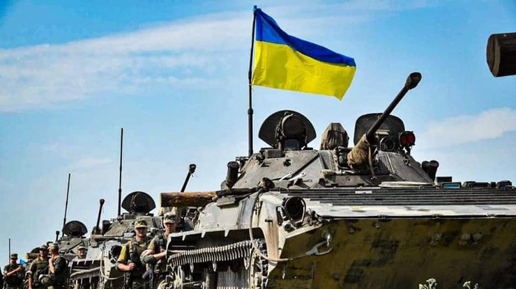 ЗСУ підняли на лівому березі Херсонської області прапор України (відео)