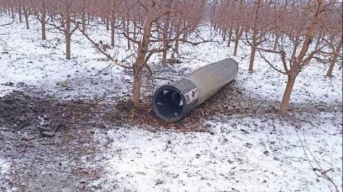 На территории Молдовы упала ракета