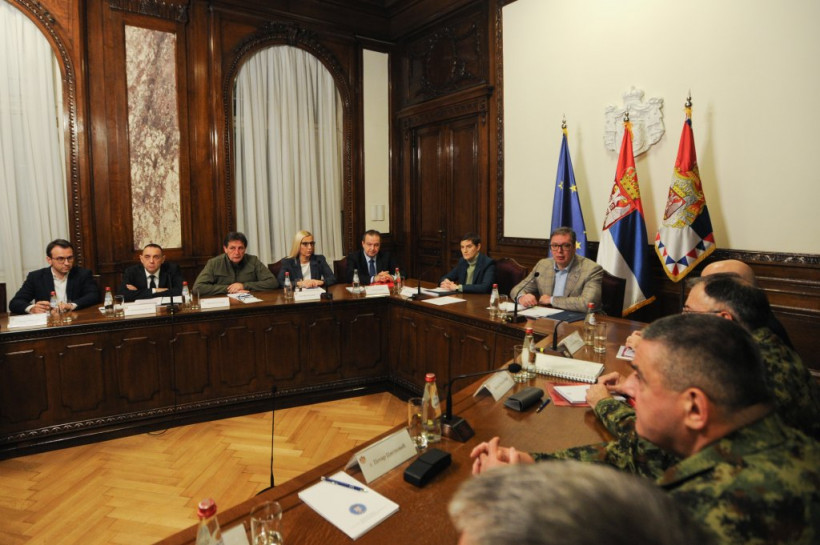 Вучич собирает Совет национальной безопасности Сербии из-за ситуации в Косово