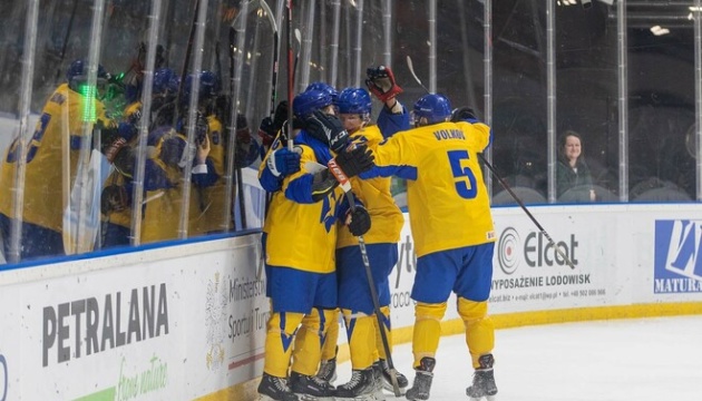 Молодежная сборная Украины по хоккею одержала вторую победу на ЧМ-2022