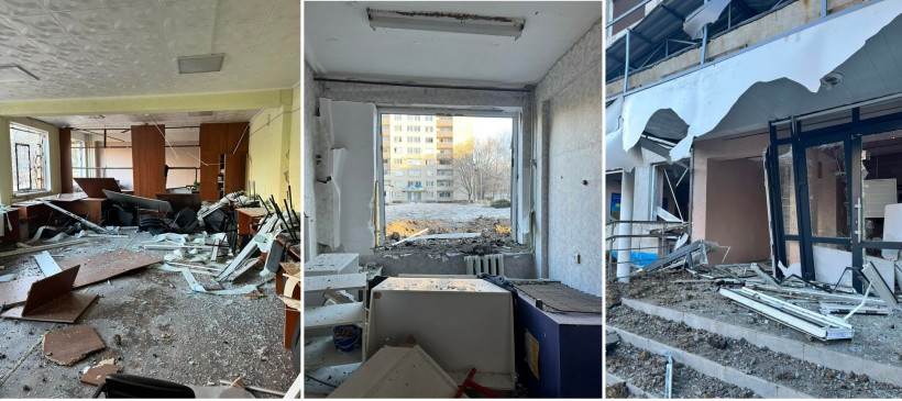 Окупанти завдали ракетного удару по Краматорську, пошкоджені 8 багатоповерхівок (фото)