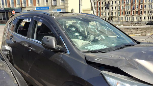 Поліція опублікувала детальне розслідування розстрілу цивільних автомобілів на Київщині (фото, відео)