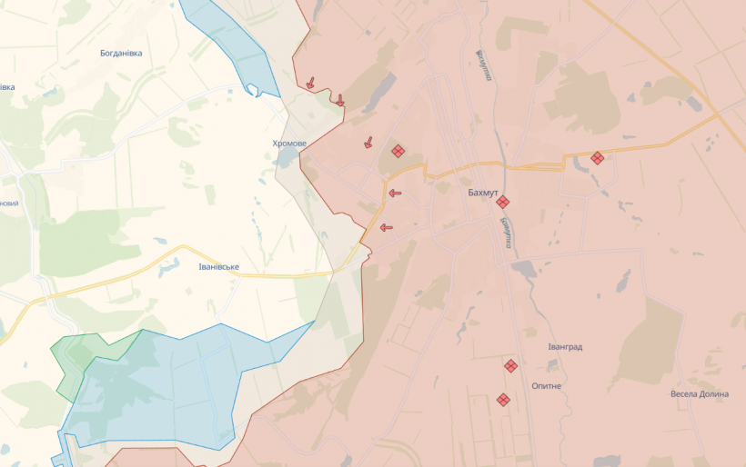 ЗСУ взяли Бахмут в напівоточення, зберігають контроль над частиною міста - Маляр