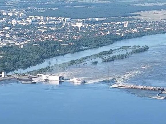 После подрыва Каховская ГЭС смещена со своей оси, ее демонтируют - Укргидроэнерго