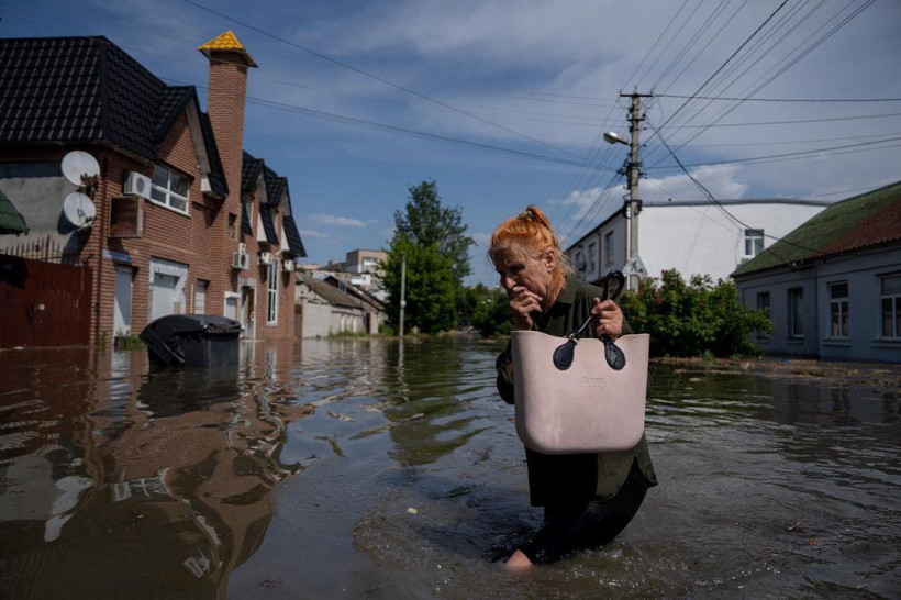 Під водою 600 квадратних кілометрів Херсонщини, рівень підтоплення - 6 метрів - ОВА