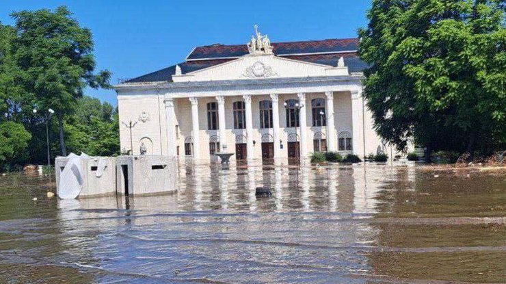 На лівобережній Херсонщині повністю затоплені селища Корсунка, Дніпряни, Кринки та Козачі Лагері