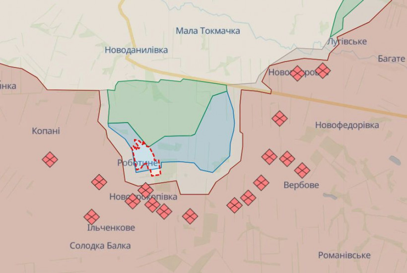 ЗСУ повністю звільнили село Роботине в Запорізькій області - Маляр