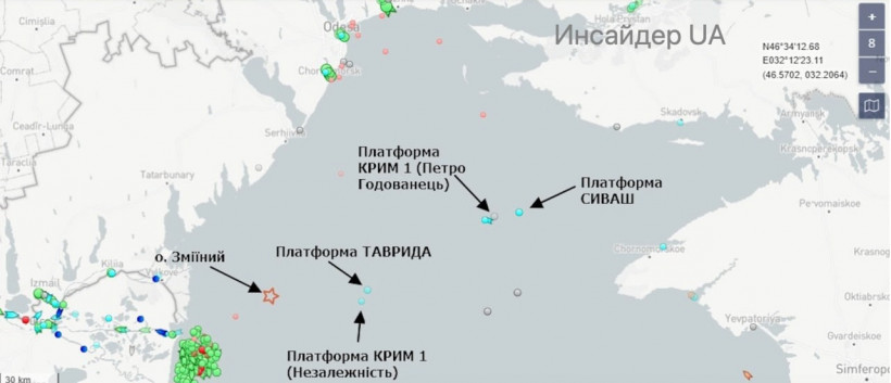 У Чорному морі загострилася війна за газові "вишки Бойка" - Міноборони Британії