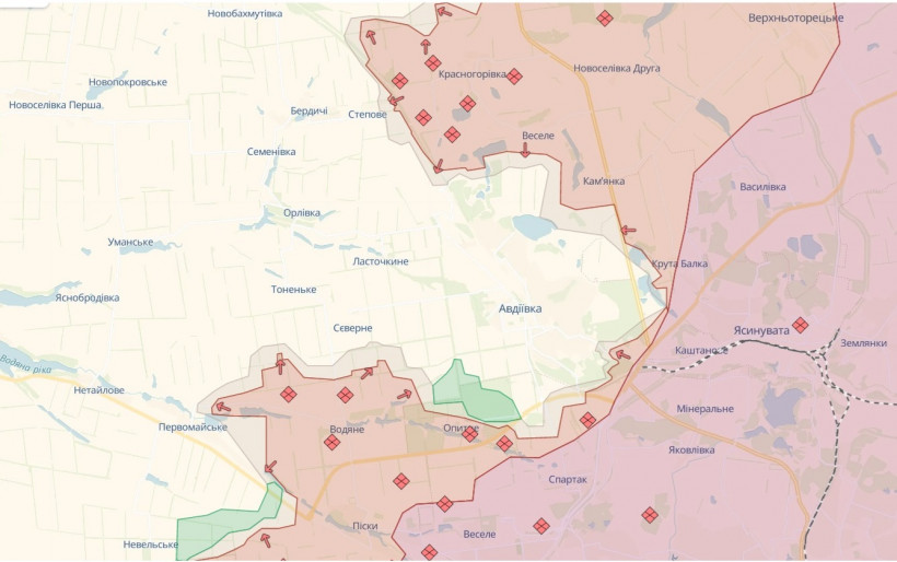 Росіяни досягли часткового успіху в промзоні на півдні Авдіївки - DeepState