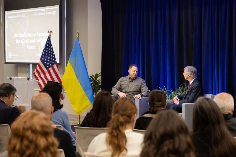 Єрмак попередив про великий ризик поразки України без допомоги США