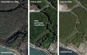 рф прискорила будівництво морської бази в Абхазії - Bellingcat (фото)