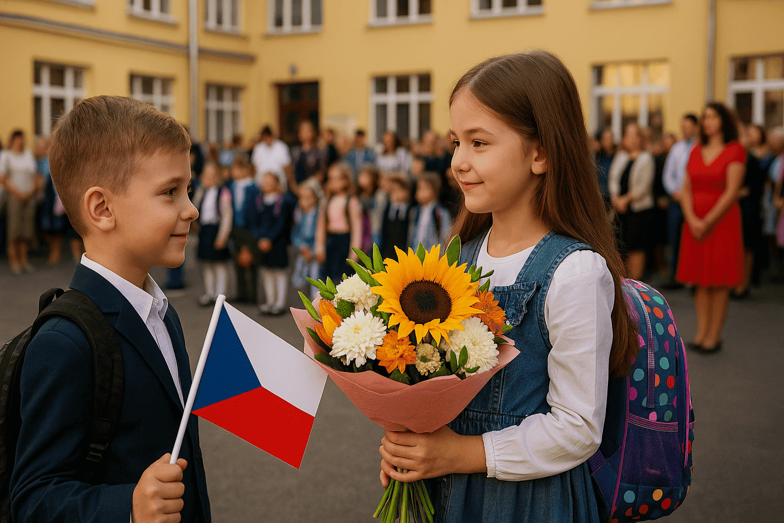 Как в Чехии отмечают первый звонок 1 сентября: традиции, культурный контекст и поздравления на чешском для учителей и учеников