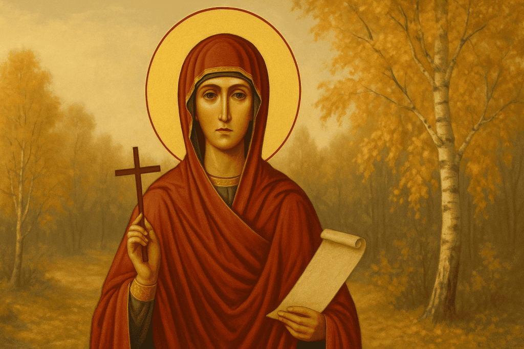 28 октября православные чтят святых мучеников Терентия, Неониллу и святую Параскеву Пятницу — покровительницу женщин и семьи, к которой обращаются с молитвами о здоровье, детях и счастливом браке.