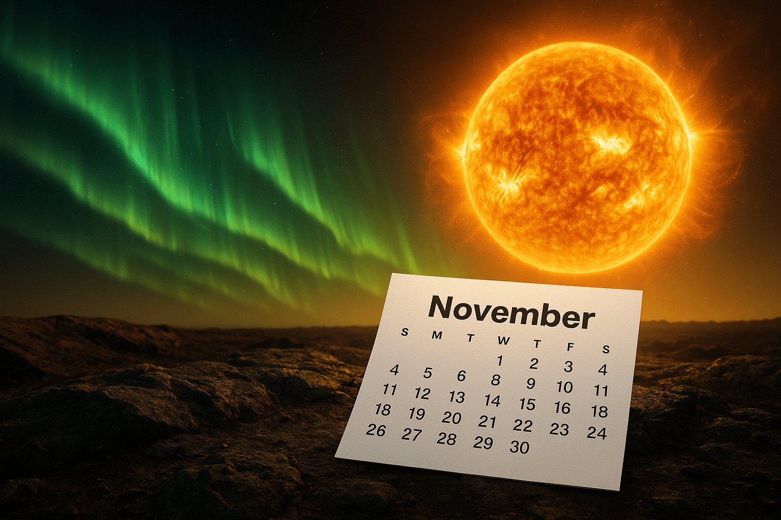 Прогноз магнитных бурь на ноябрь 2025 года: даты, интенсивность, влияние на здоровье и советы, как снизить воздействие солнечных вспышек.