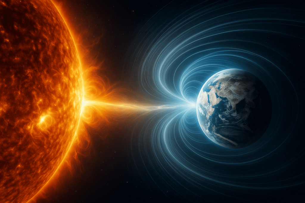14 октября ожидается магнитная буря уровня G1. Узнайте, как она повлияет на здоровье, кого затронет и как защититься от её последствий.
