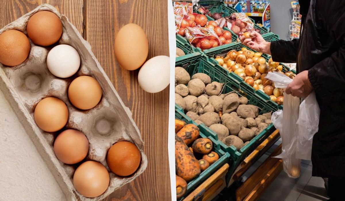 По данным Госстата, в октябре инфляция составила 0,9%. Больше всего подорожали яйца, масло, мясо и овощи. Подробности изменений цен за год — в материале.