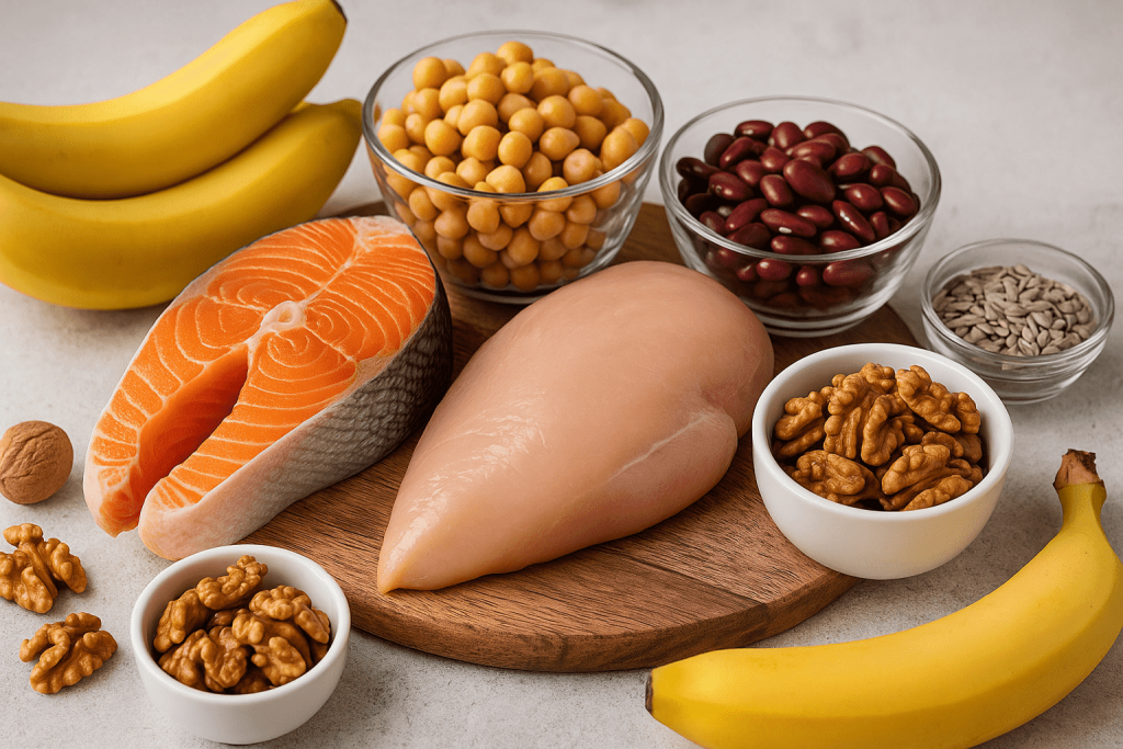 Витамин B6 важен для нервной системы и обмена веществ. Разбираем его роль, симптомы дефицита, противопоказания и продукты с натуральным содержанием B6