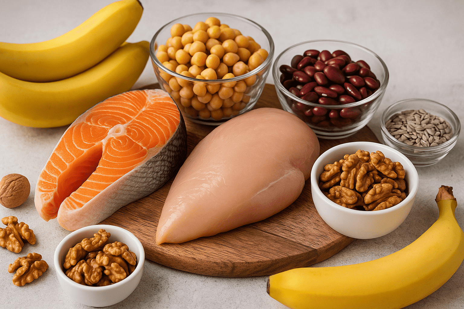 Витамин B6 важен для нервной системы и обмена веществ. Разбираем его роль, симптомы дефицита, противопоказания и продукты с натуральным содержанием B6