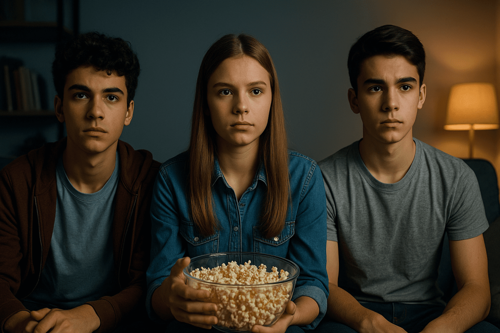 Подборка из пяти мотивационных фильмов для подростков с практическими советами, примерами и рекомендациями для развития и формирования уверенности