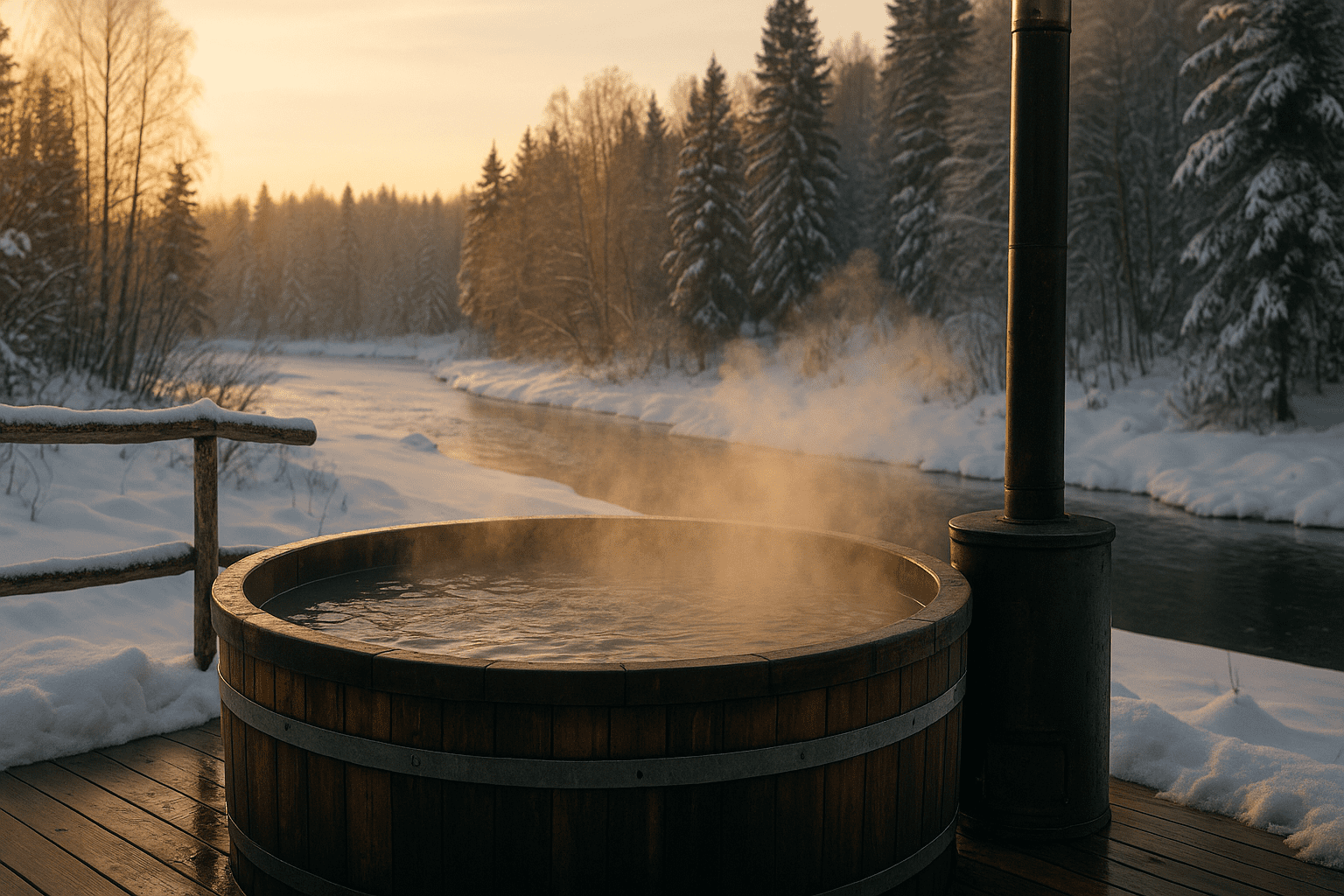 Лучшие горячие чаны Киева и области в 2025 году: адреса, цены, условия. Советы, как выбрать чан для отдыха зимой.