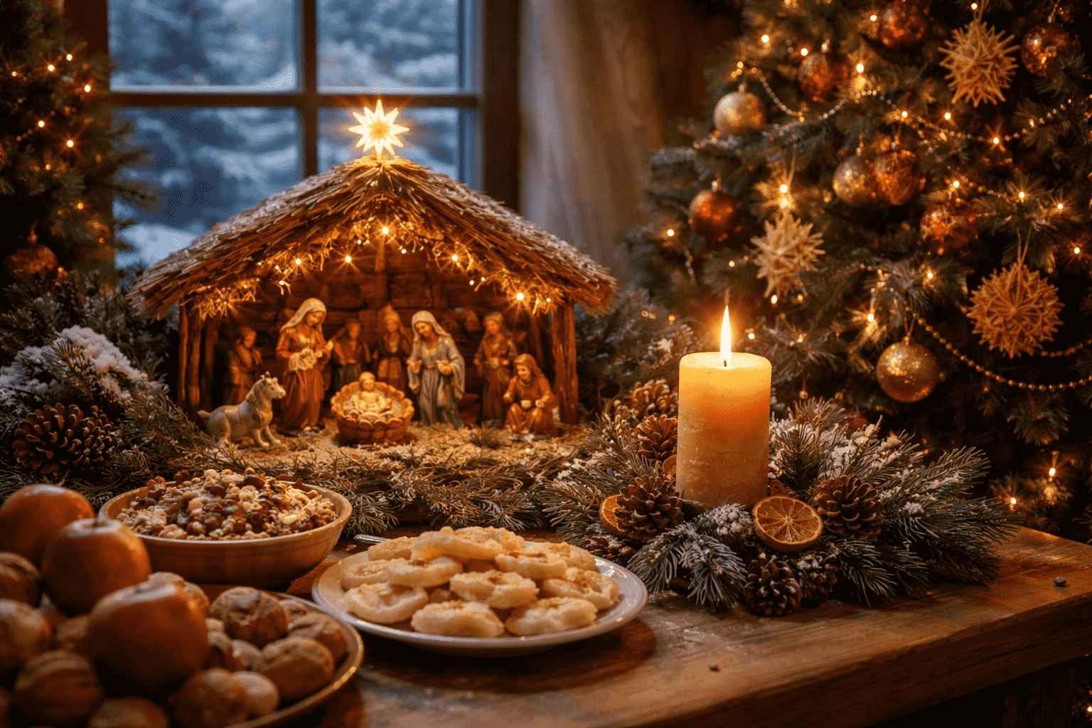 Подборка поздравлений с Рождеством в стихах и прозе с культурным контекстом, символикой праздника и примерами текстов на 2025 год