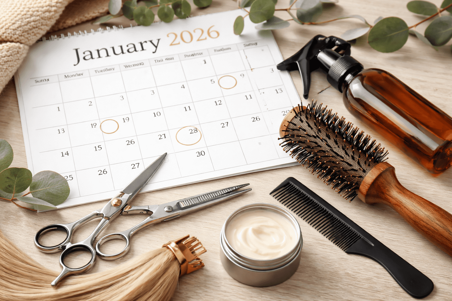 Подробный календарь стрижек на январь 2026 года: удачные и неудачные дни, таблица по датам и практические рекомендации по уходу за волосами