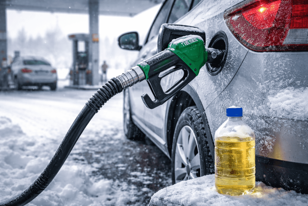 Как выбрать дизель для автомобиля зимой: критерии качества, антигель, действия при замерзании топлива и основные ошибки водителей