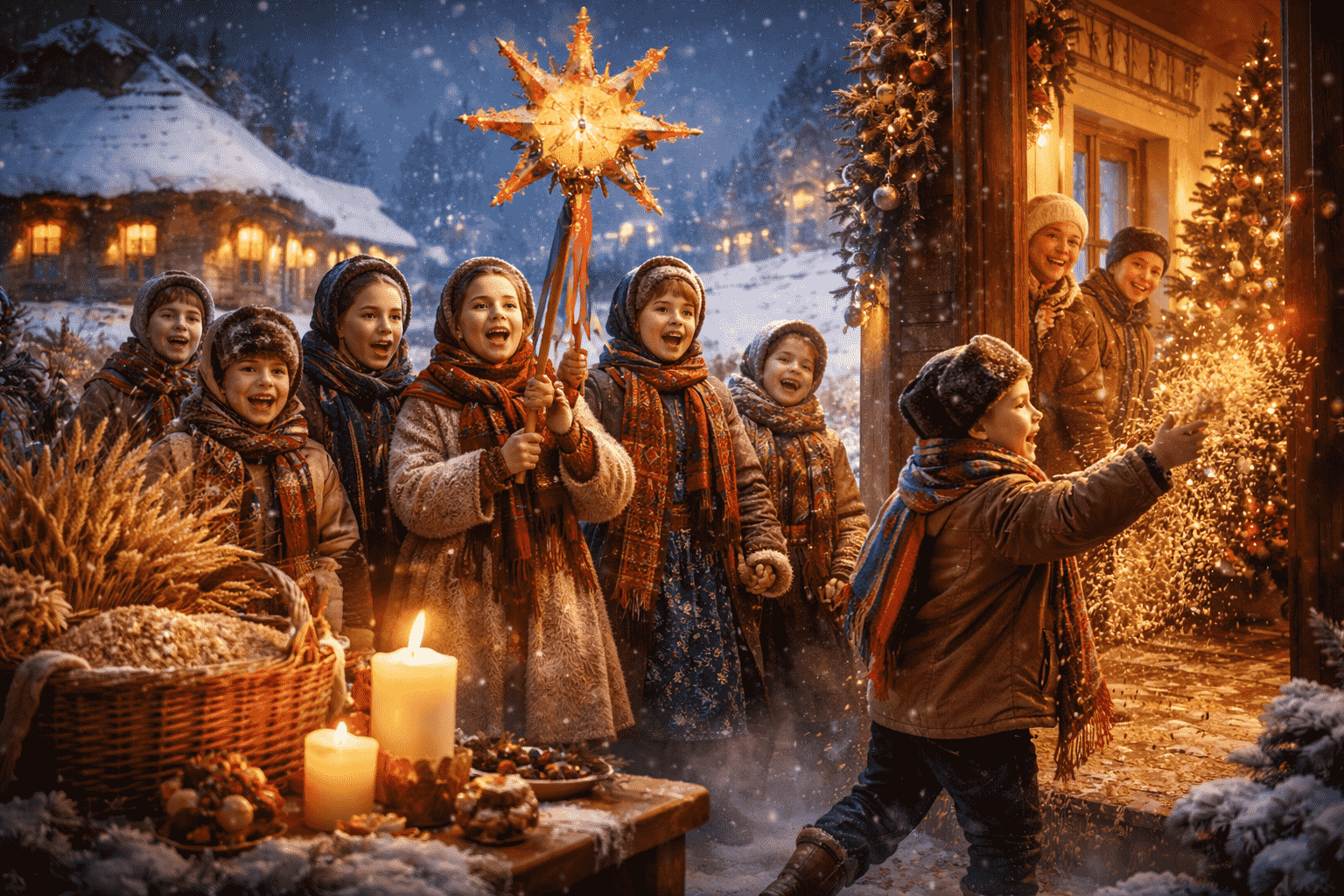 Когда колядуют, щедруют и посевают в Украине в 2025–2026 годах по новому церковному календарю: актуальные даты и интересные факты